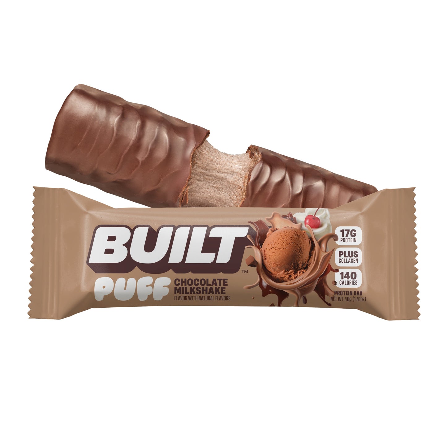 Chocolate Milkshake Puff